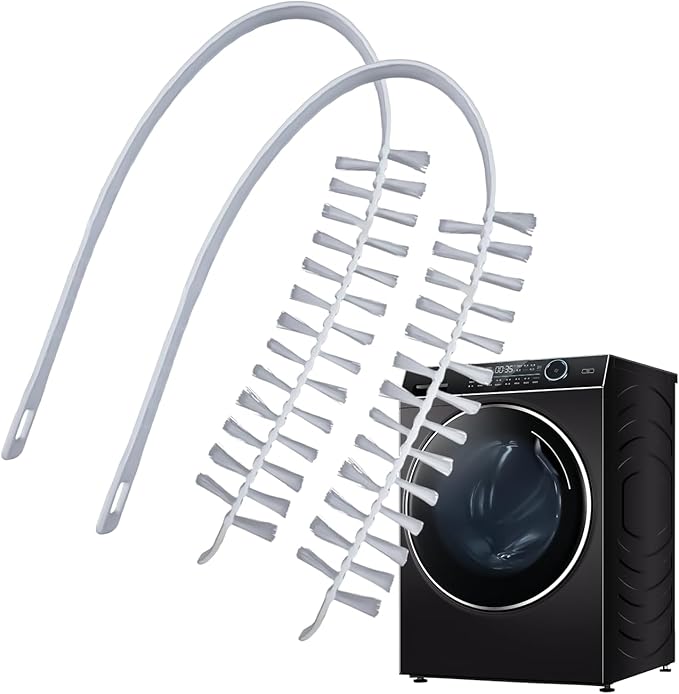 2Pcs Washing Machine Cleaning Brush, Washing Machine Brush Washing Machine Cleaner Front Load Washer Cleaner Brush Load Washer Cleaner Drum Washing Machine Cleaning Tools