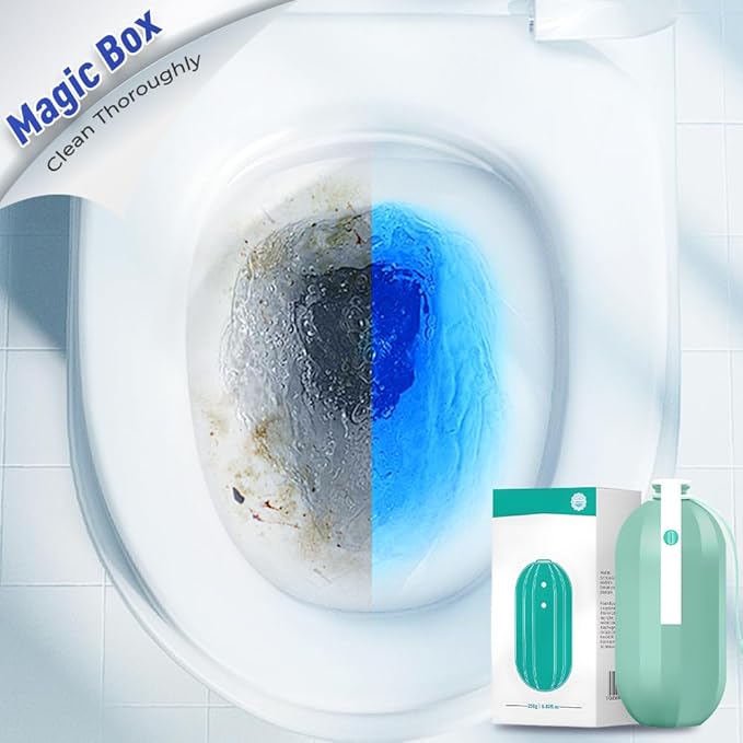 Toilets Bowl Cleaning, 2025 New Automatic Toilet Cleaner, Continuous Deep Lasting Cleaning System Fresh Scent (8.82 FL OZ, 2pcs)