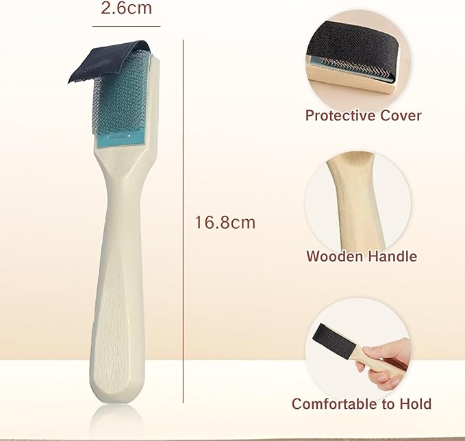 1Pcs Dance Shoe Brush for Suede Soles Hard Bristle Cleaning Brushes for Ballroom Bowling and Rubber Sole Shoes Sole Cleaner Brush for Bottoms, Shoe Cleaning Brush for Suede and Leather