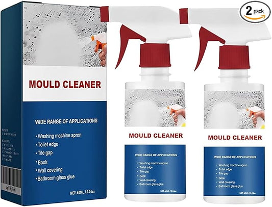 cuoct 2Pcs Mould Cleaner Spray, Powerful Multi-purpose Foam Cleaner, Mould Cleaner Foam Spray, Spray Cleaner For Household Kitchen, Bathroom, Wall