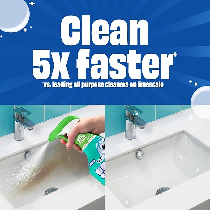 Scrubbing Bubbles Easy Clean Bathroom and Toilet Cleaner Ultimate Bundle, Includes 32oz Multipurpose Cleaning Trigger Spray + 2ct Foaming Toilet Cleaner Drop In Pouches + 13.58oz Aerosol Foaming Spray