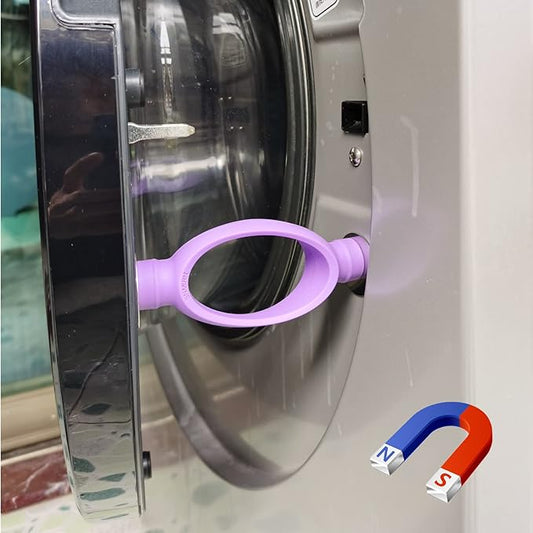 washing machine door prop,prevent holdy moldy Helps your Washer Dry Properly to Prevent Odors (dark grey) (Purple;)