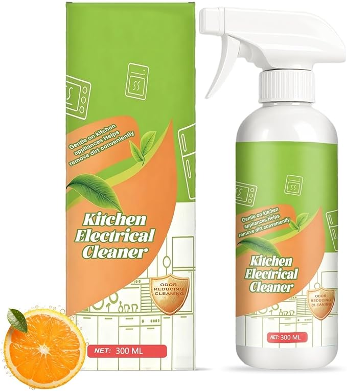 Electrolyzed Ion Kitchen Cleaner Spray, Multi-purpose Household and Kitchen Cleaning Spray, Multi Purpose Cleaner for Hold, Oven, Stove, Range Hood, Easy Cleaning Household Item (1, Medium)