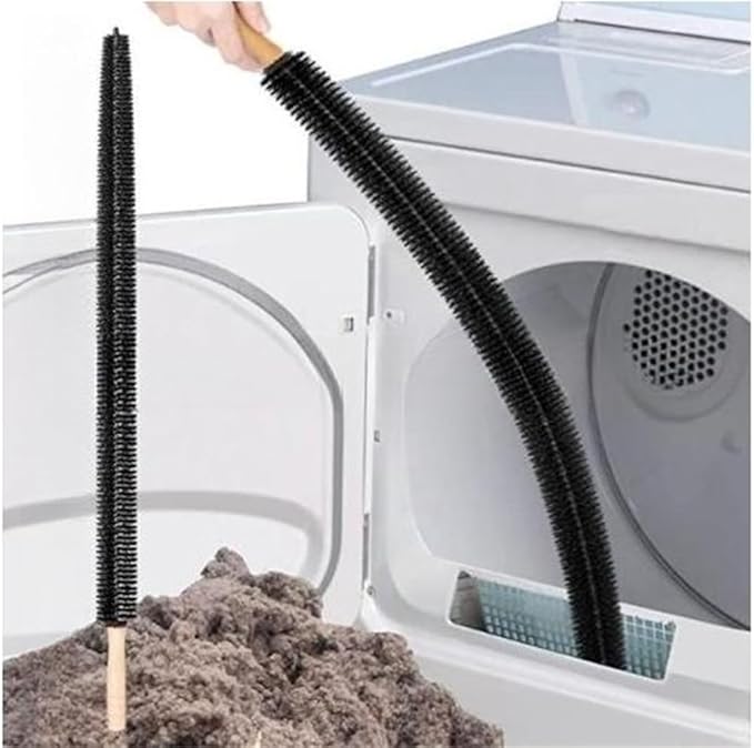 Clothes Dryer Lint Vent Trap Cleaner Brush Gas Electric Fire Prevention Exhaust (29.5 inch)