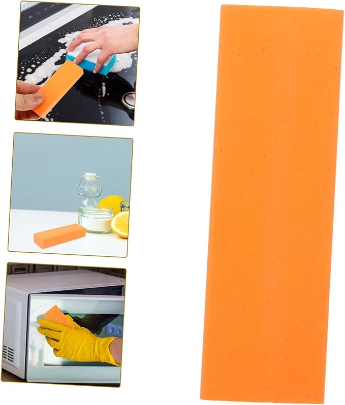 Multipurpose Limescale Eraser Rubber for Kitchen Bathroom Pan Rust Eraser Safe Reusable Dish Washing Scrubber for Counter Stove Stains
