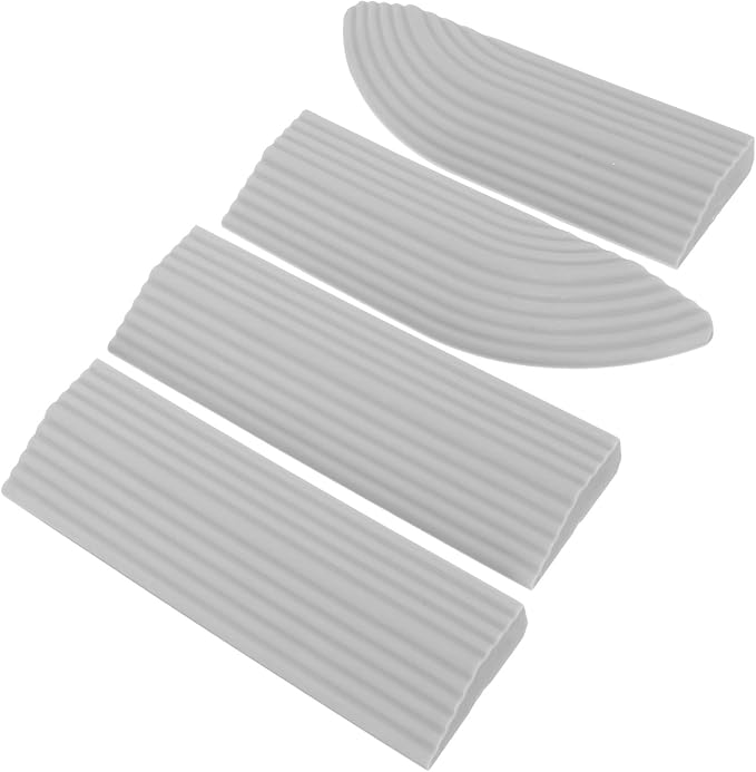 Hemobllo Indoor Slope Ramp for Robot Vacuum Cleaner Home Threshold Ramp Rubber Cushion for Elevations and Entryways