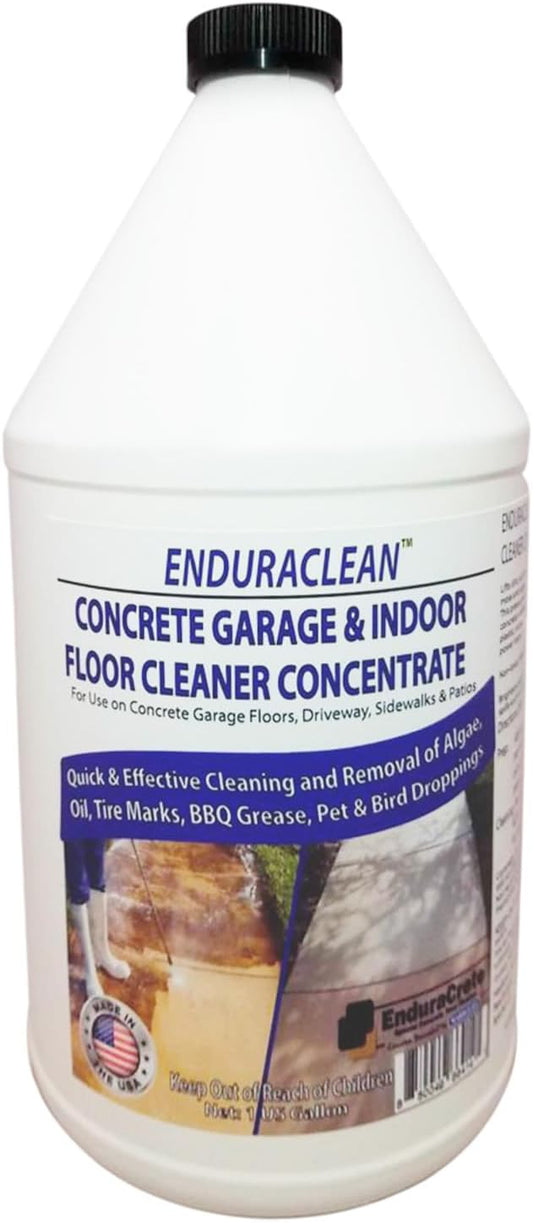 Marblelife EnduraCLEAN Garage and Indoor Concrete Floor Coating Cleaner, Effective Basement & Garage Floor Cleaner, Effective Concrete Cleaner, Ready-To-Use Cement Cleaner & Degreaser, 128 oz Refill