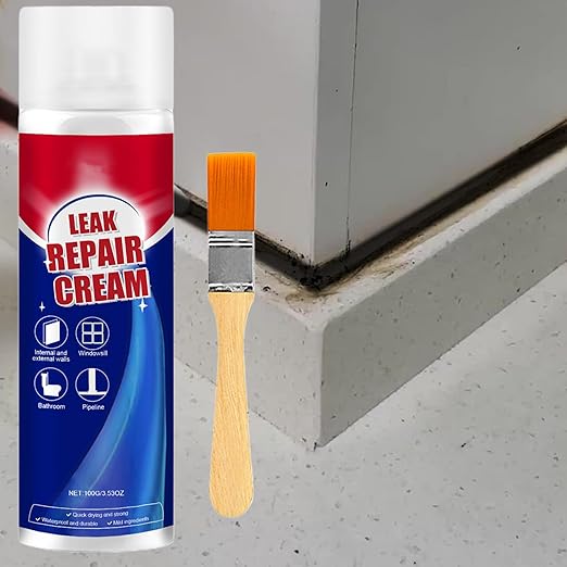 Liquid Sealer – Roof Coating, Waterproof Agent | Liquid Gap Filler for Tile Gutter Concrete Bathroom Wall Leak Protection Outdoor Floor Crack Repair Long-Lasting Seal Exterior Interior Fix