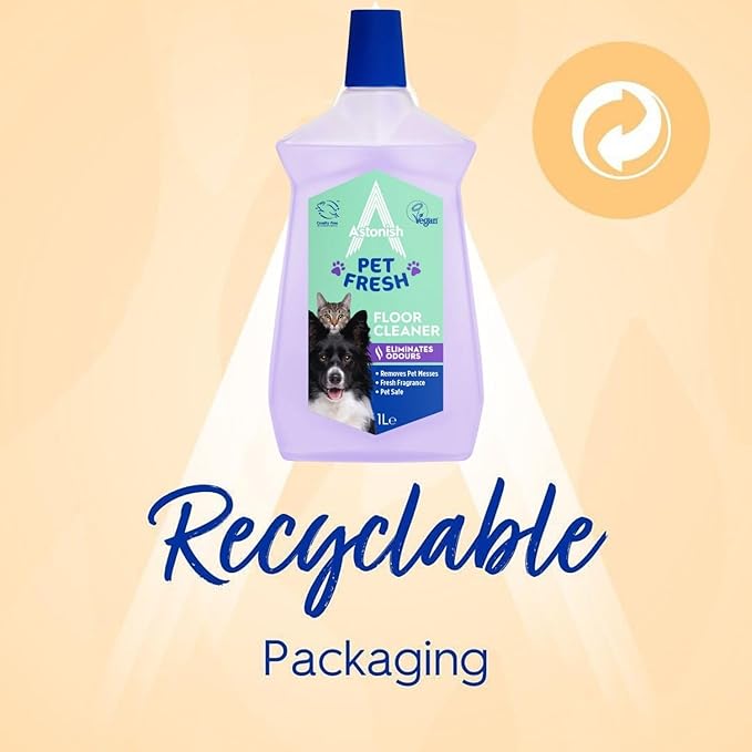 Astonish Floor Cleaner with Dirt-Repelling Technology, Winter Spice Scent - Protective Shine Coating, Stain Lifting Action, Warm Seasonal Fragrance for Sealed Surfaces, Hard Floor Cleaning Solution