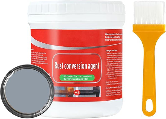 0.08 Gal Rust Remover for Metal, Rust Conversion Paint for Metal (Pack of 1,Silver)