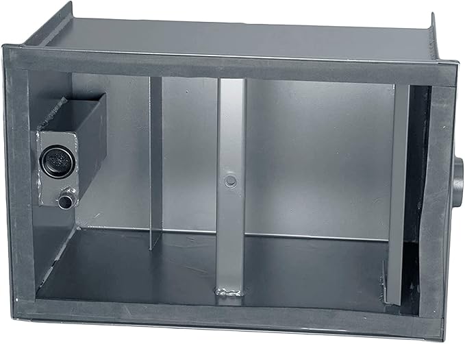 40 LB Carbon Steel Grease Trap Interceptor for Restaurant Under Sink Kitchen