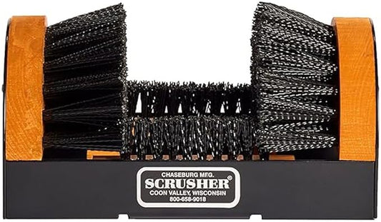 Shoe/Boot Brush & Scrubber - The Original Scrusher Boot & Shoe Cleaner, Weather Resistant Boot Scrubber