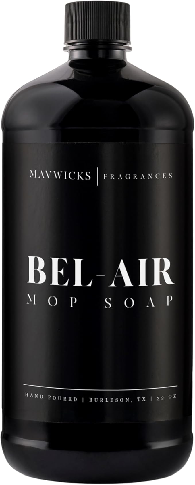 Mavwicks Fragrances - Luxury Mop Soap (Bel-Aire) 32 Oz – Bel-Air Scented Floor Cleaner for Mopping – Pet Safe, Best Smelling Mop Detergent for All Surfaces