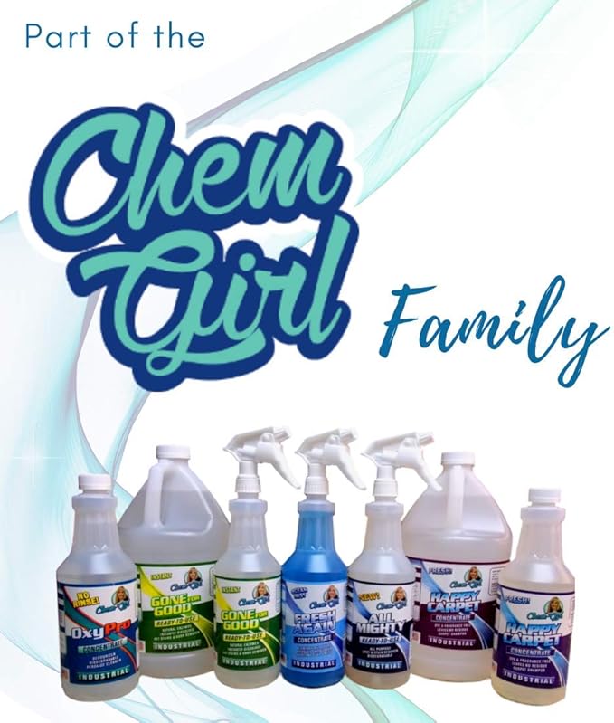 Chem-Girl | FRESH AGAIN Concentrated Odor Remover, Carpet Freshener & Deodorizer Spray for Air, Hard & Soft Surfaces | Industrial-Strength - 1 Gallon