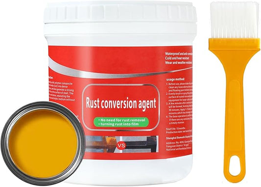 0.08 Gal Rust Remover for Metal, Rust Conversion Paint for Metal (Pack of 1,Yellow)
