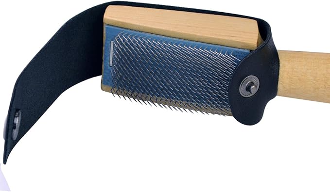 Jmkcoz Dancing Shoes Brush Wooden Suede Sole Shoe Brush Cleaner Cleaning Brush for Modern Latin Dance Shoes Wire Brush