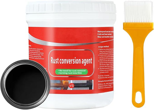 0.08 Gal Rust Remover for Metal, Rust Conversion Paint for Metal (Pack of 1,Black)