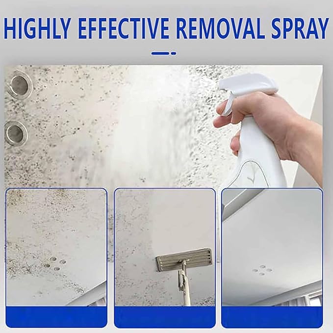 Fast Acting Anti Wall Cleaner Spray, New 8oz Highly Painted Effective Wall Stain Remover, Dust Removal Foam, Multi-Surface Use, Long-Term Protection without Damaging for Bathrooms, Kitchens (1PC)