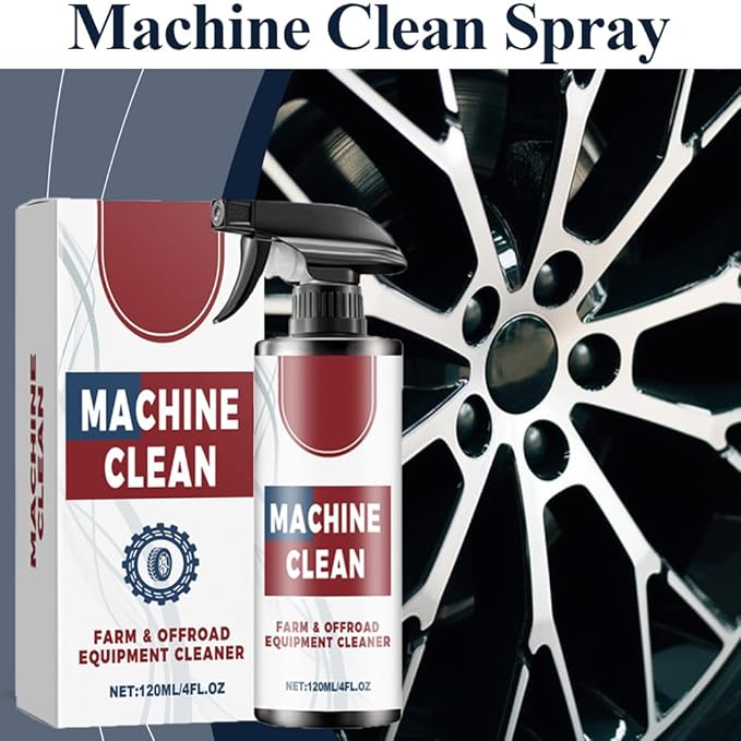 2026 New Machine Clean Spray, Heavy-Duty Outdoor All Purpose Cleaner, Upgrade Machine Clean Spray, Outdoor All-Purpose Cleaner, Farm & Offroad Equipment Cleaner for Machine Clean & Protection (2)