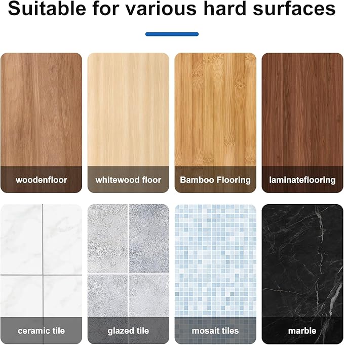 Nukisa Floor Cleaning Solution Compatible With Tineco, Deep Cleans for Multiple Hard Floors, Suitable With All Robot Vacuums with Mopping and Cordless Wet/Dry Vacuum Mop Cleaner (Original 1 Bottle)
