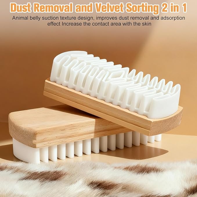 2Pcs Suede Brush for Shoes, Nubuck Brush Suede Eraser Suede Shoe Brush Suede Shoe Cleaner, Rubber Shoe Brush for Shoes, Bags, Coats, and Suede Accessories