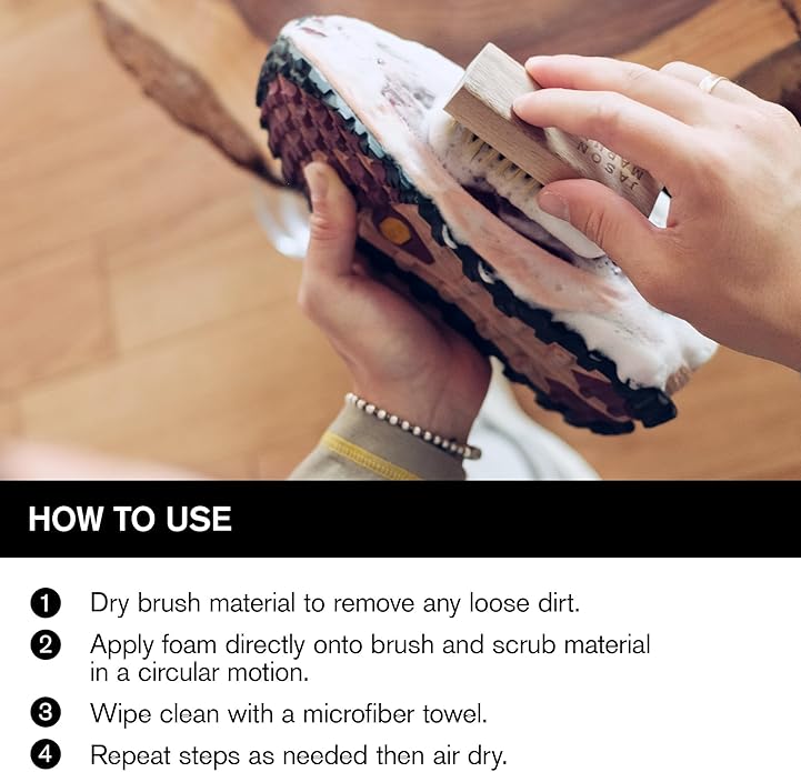 Jason Markk Shoe & Sneaker Care, Shoe Cleaner, Cleans & Conditions Footwear