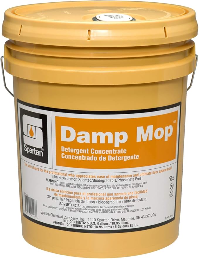 Damp Mop Specialty Cleaner # 301605, 5 gal pail -(1 PAIL)