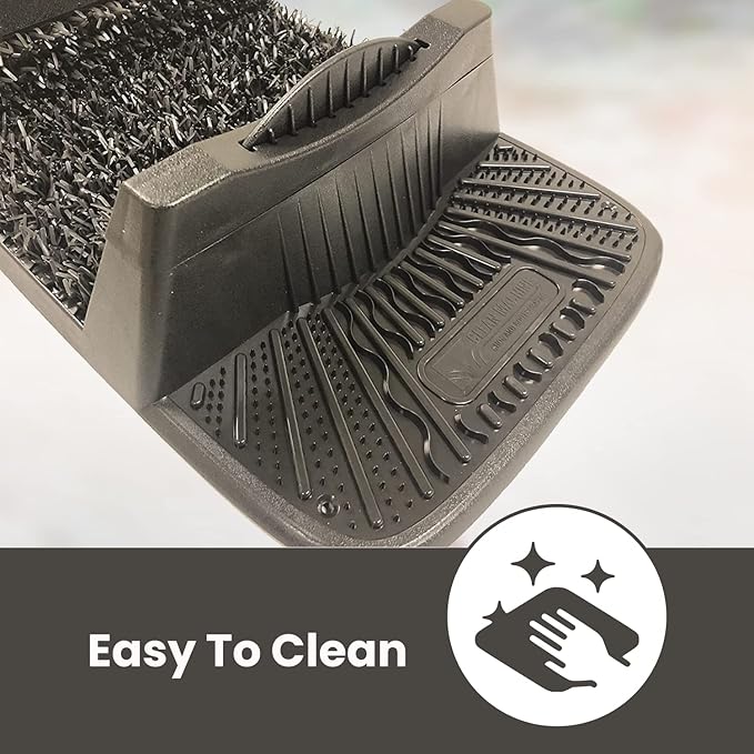 Clean Machine 10376937 Astroturf Dirt Trapper Shoe & Boot Scraper, Flint