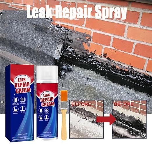 Bllosom Leak Repair Waterproof Sealant Spray,Waterproof Patch & Seal Rubberized Sealant Spray,Liquid Sealant Spray,Waterproof Roof Sealant (Blue,3pcs)