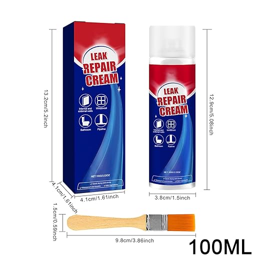 Liquid Sealer – Roof Coating, Waterproof Agent | Liquid Gap Filler for Tile Gutter Concrete Bathroom Wall Leak Protection Outdoor Floor Crack Repair Long-Lasting Seal Exterior Interior Fix