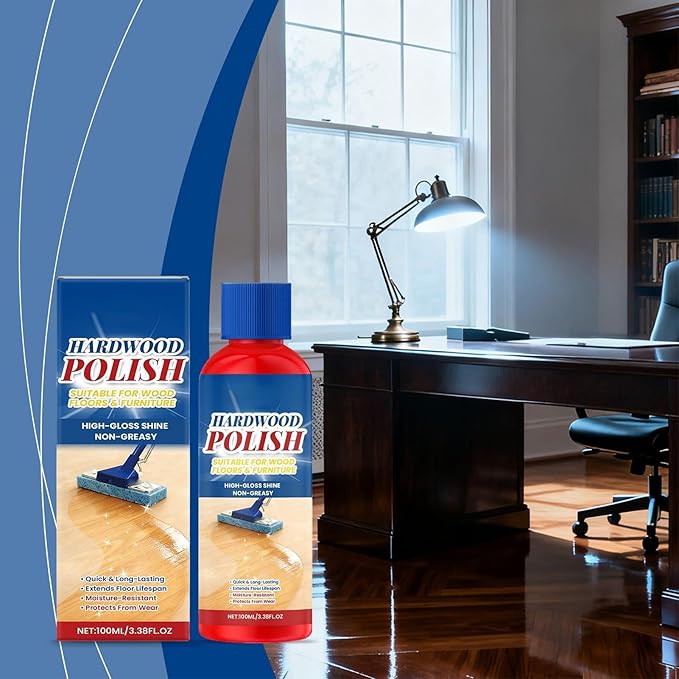 Wood Floor | Scratch Repair Waterproof 100ml | Laminate Floor Cleaner | For Bedroom Entryway Living Room Apartment Cabinet Shelf Furniture