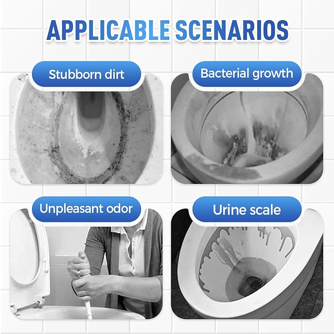 Eadwe Foam Toilet Cleaner, 2025 Upgrade Toilet Bowl Cleaner, Advanced Bathroom Cleaner for Home, Non-Toxic Toilets Cleaning Powder with Families (1)
