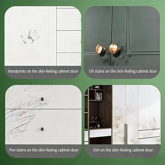 Kitchen Cabinet Cleaner And Degreaser For White Painted Cabinets, Kitchen Cabinet Cleaner For Wood, Degreaser Cleaner Heavy Duty, Remove Tough Grease And Grime, Furniture Polish Restorer (2PC)