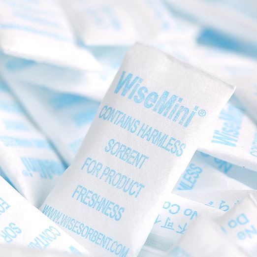 Wisesorb 0.25 Gram 15000 Pack Silica Gel Packets, Dessicant Packets, Silica Gel Packs, Moisture Absorbers for Food Storage, Food Safe Desiccant Dehumidifiers
