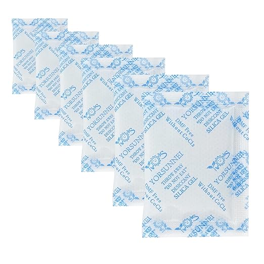 Silica Gel Silica Gel Packets, 5 Gram 100Pcs Desiccants Silica Gel Packs Moisture Absorbers, Desiccant Packets for Storage