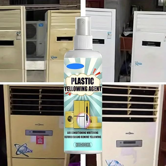 Plastic Yellowing Remover Spray Restores Whiteness To Air Conditioners Toilet Seats And Household Appliances 100ml