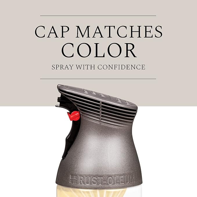 Rust-Oleum 353091 Universal All Surface Metallic Spray Paint, 11 oz, Matte Gunmetal Gray