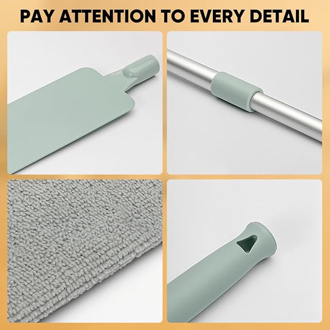 Sakerplus Retractable Gap Dust Cleaner, Artifact,Extendable Duster Cleaning Tool for Hard-to-Reach Areas, Reusable Washable Dusting Wand for Home,Ceiling,Blinds,Under Furniture