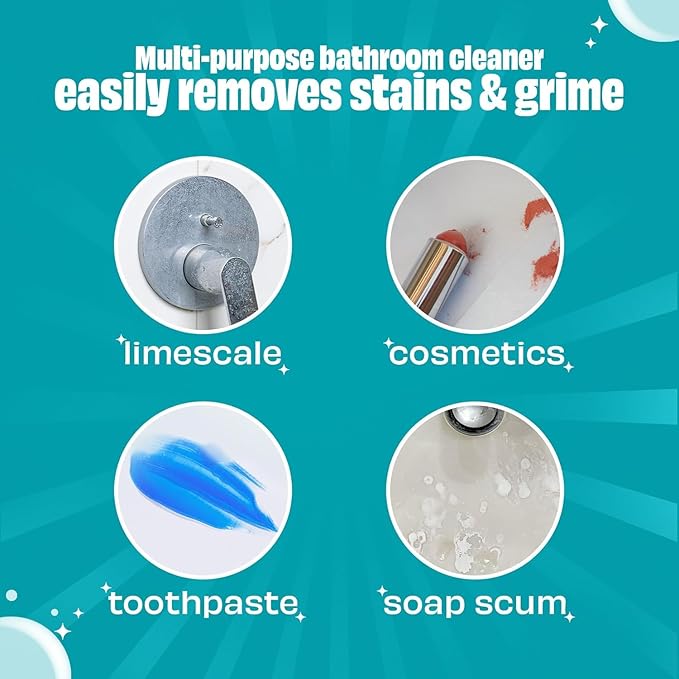 Scrubbing Bubbles Easy Clean Bathroom and Toilet Cleaner Ultimate Bundle, Includes 32oz Multipurpose Cleaning Trigger Spray + 2ct Foaming Toilet Cleaner Drop In Pouches + 13.58oz Aerosol Foaming Spray