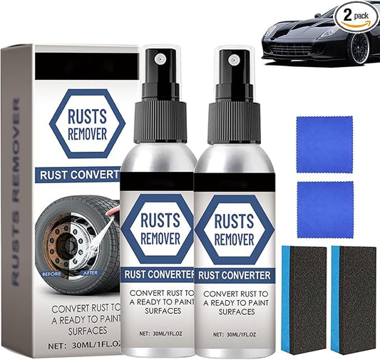 Rust Remover for Metal - Nexa Rust Remover Spray, Multi Purpose Nexa 2.0 Anti Rusts Iron out Spray (2Pcs)