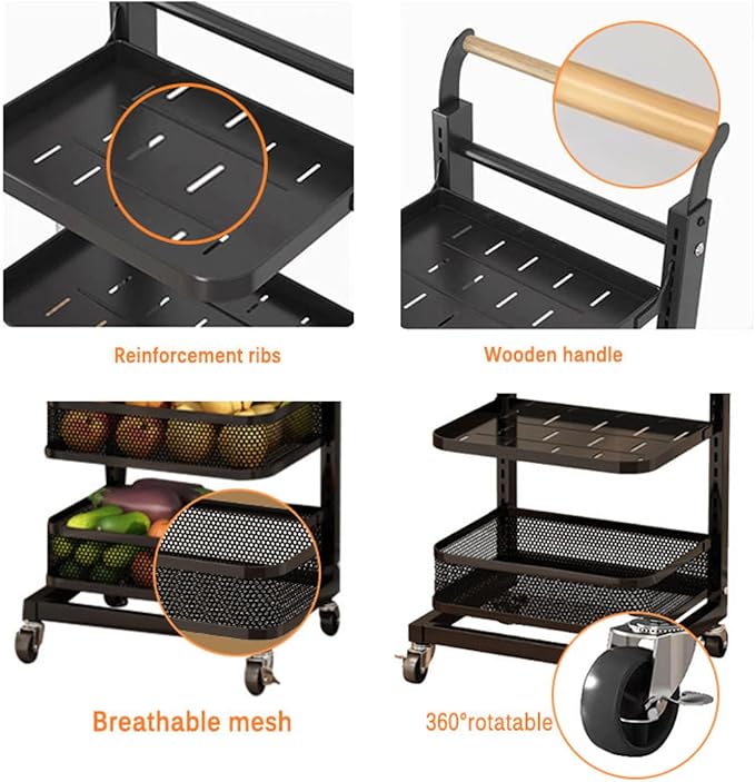3 Tier Extendable Microwave Oven Rack Shelf with White Lid nizer Free Standing Pot Racks for Kitchen Cupboard Saucepan Racks Cupboard nizer 4 * 4 Boards White