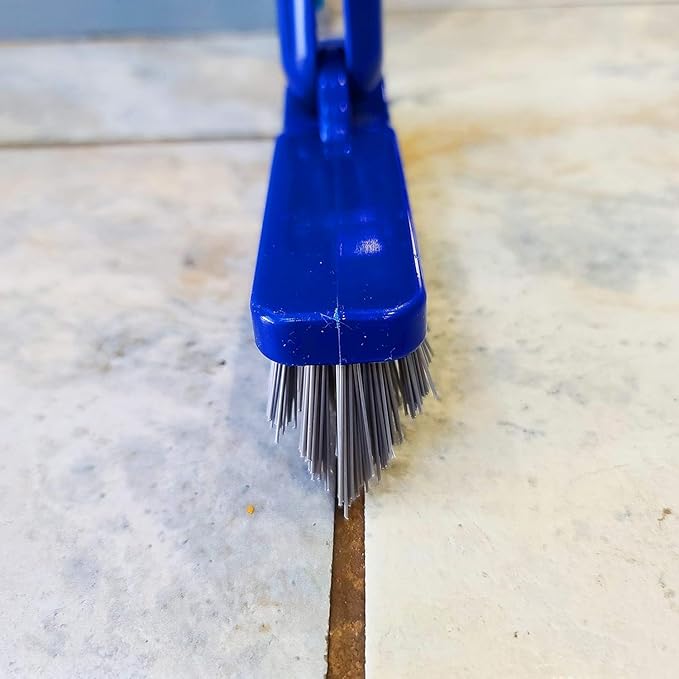 Bring It On Grout Cleaner with Grout Cleaning Brush – 32Fl Oz Grout Cleaner for Shower Tile Includes 9-inch Heavy-Duty Grout and Tile Floor Cleaner Brush – Effectively Removes Mineral Deposits