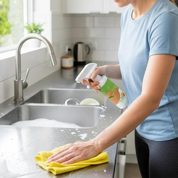 Electrolyzed Ion Kitchen Cleaner Spray, Multi-purpose Household and Kitchen Cleaning Spray, Multi Purpose Cleaner for Hold, Oven, Stove, Range Hood, Easy Cleaning Household Item (1, Medium)