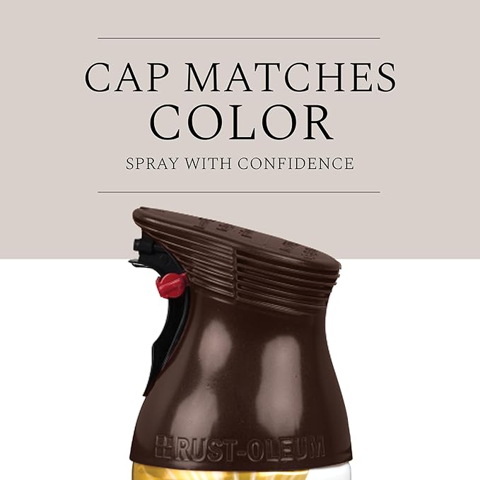 Rust-Oleum 393418 Universal All Surface Metallic Spray Paint, 11 oz, Dark Mocha