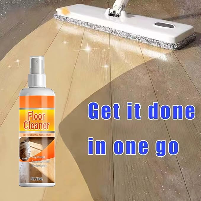 Stain Removal Spray - 100ml Multi Floor Cleaner, Fragrant Deep Cleaning Formula for Laminate Hardwood Tile Marble, Ideal for Bedroom Kitchen Entryway High Traffic Areas