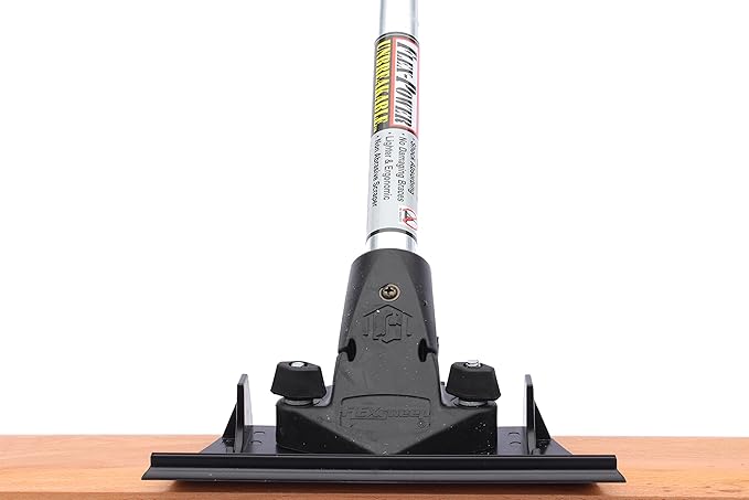 FlexSweep Unbreakable Commercial Push Broom (Contractors 24 Inch) Fine Bristles