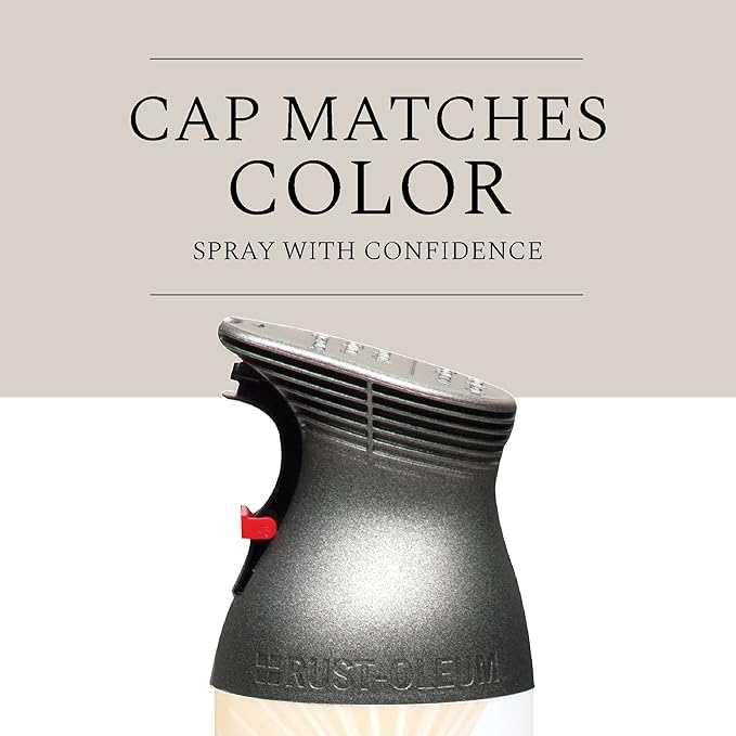 Rust-Oleum 271474-6PK Universal All Surface Metallic Spray Paint, 11 oz, Flat Antique Nickel, 6 Pack