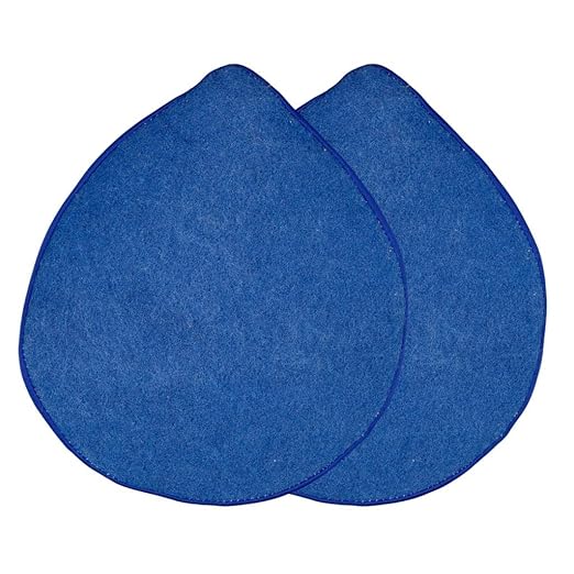 CHOMP! Scouring Pads Refill Pack: 5 Minute CleanWalls 2 pak Bathroom Shower Tile Glass Fiberglass Soap Scum Hardwater Stains Calcium