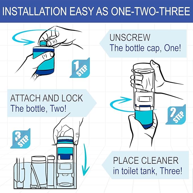 eHouse Automatic Toilet Bowl Cleaner with antibacterial and cleaning properties, rich foam, and a pleasant APPLE scent