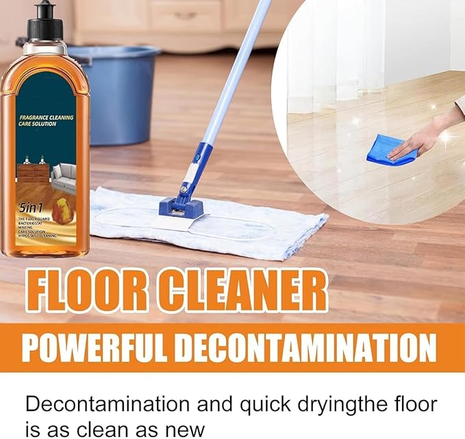 Munich Sunny Floor Cleaner, Spainho 5 in 1 Floor Cleaner, Stain & Odor Remover Floors Cleaners, Restore Hardwood Floor Shine, Fragrance Cleaning Care Solution (3)